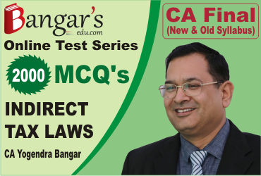 free  indirect tax book for ca final bangar